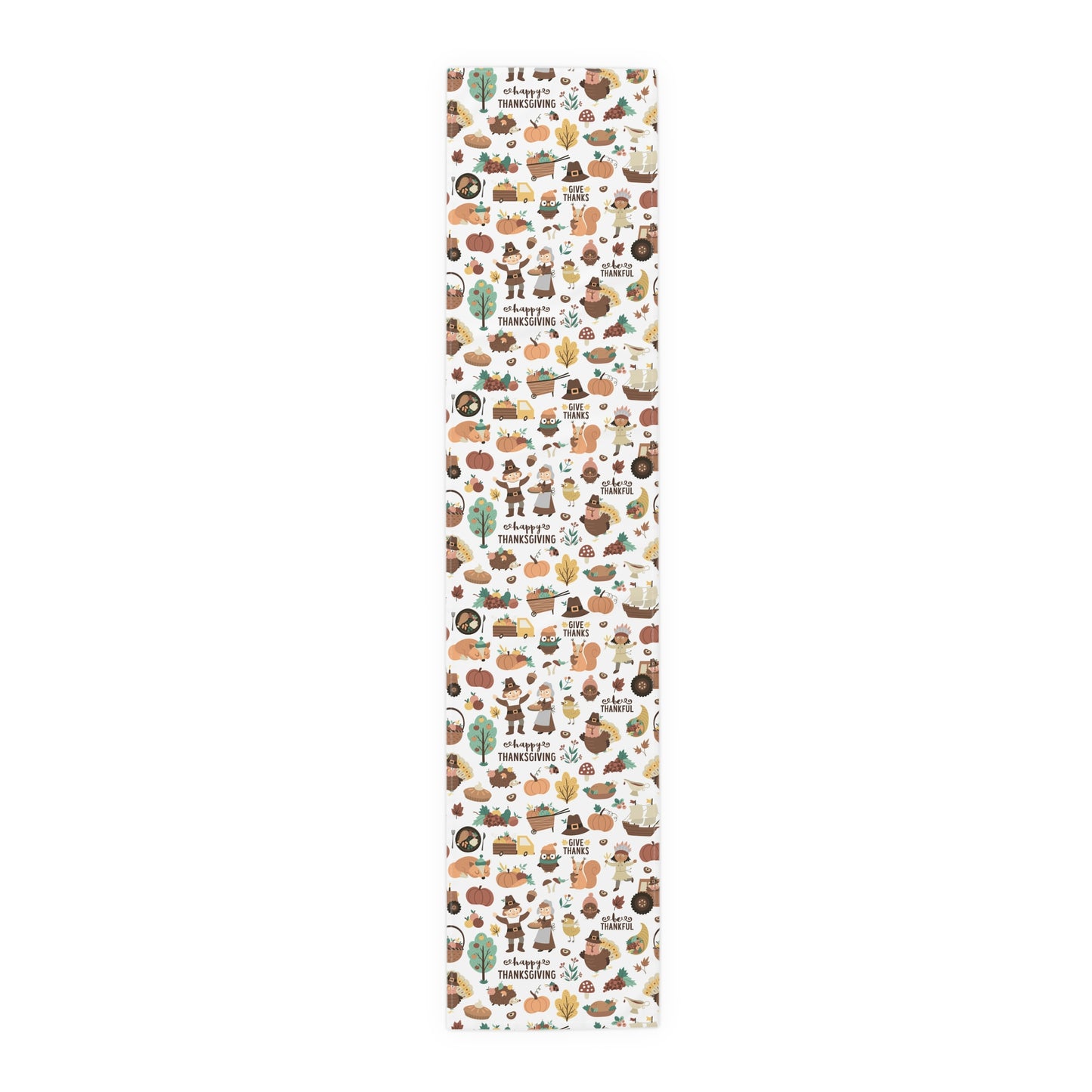 Table Runner — Thanksgiving Pilgrims