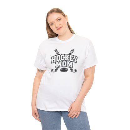 Hockey Mom T-Shirt — Personalized Player Name & Number | Travel Hockey Gift