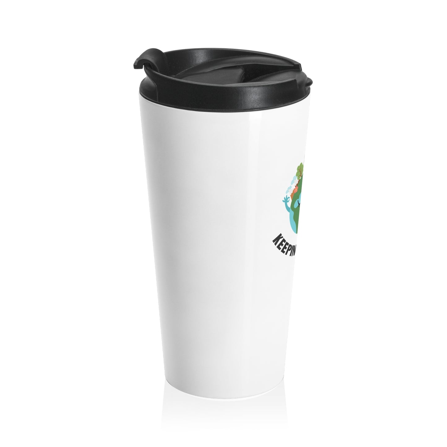 Stainless Steel Travel Mug: Keeping it Green!