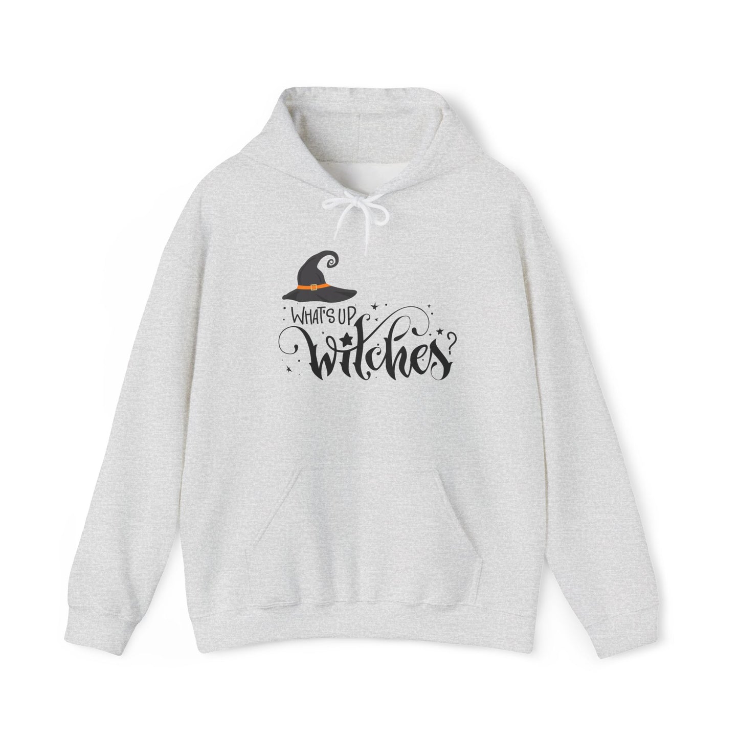 Unisex Heavy Weight Sweatshirt (Hoodie) - Halloween - What's Up Witches?