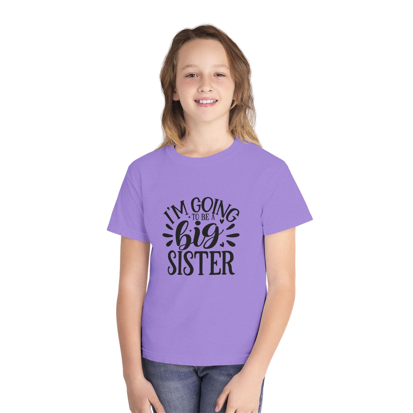 Youth Midweight TeeA: Big sister tshirt