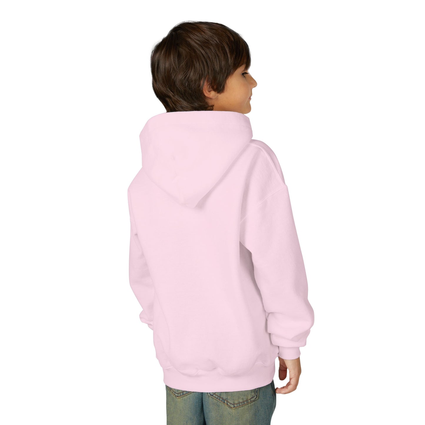 Youth Heavy Blend Hooded Sweatshirt: Gymnastics-Being upside down is my normal