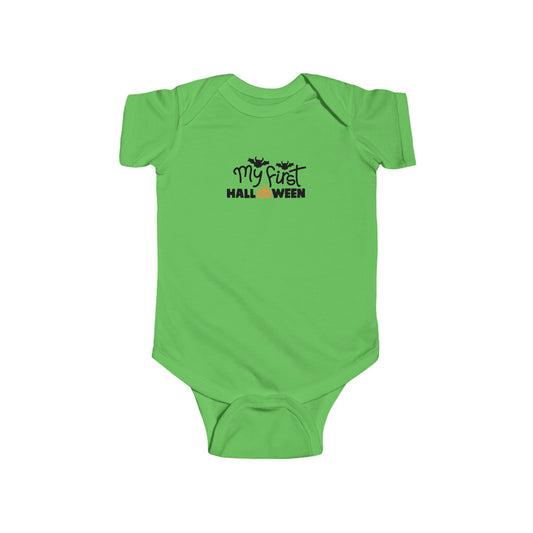 Infant Fine Jersey Onesie: My first Halloween 1