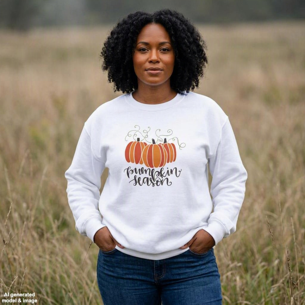 Unisex Heavy Blend Sweatshirt (Crewneck) - Fall Season - Pumpkin Season