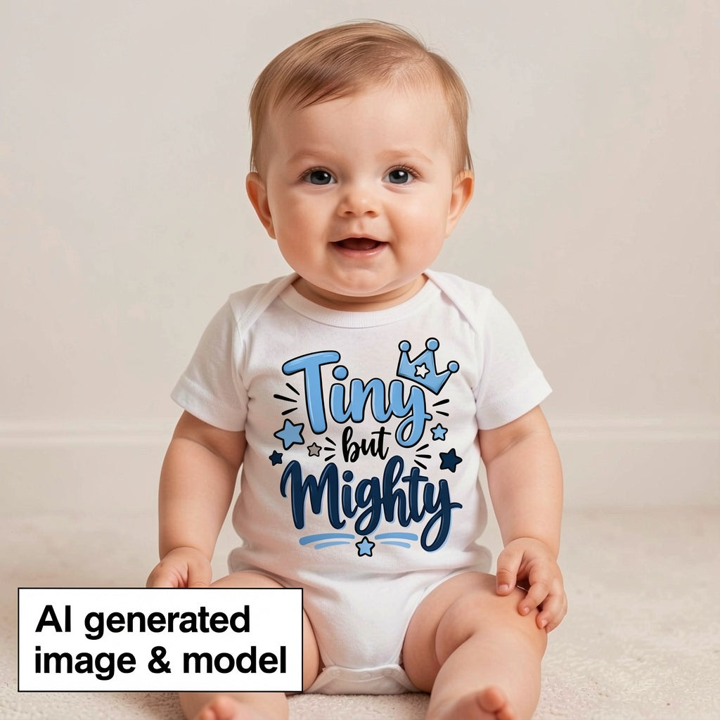Infant Onesie® - Tiny but Mighty (Boy)