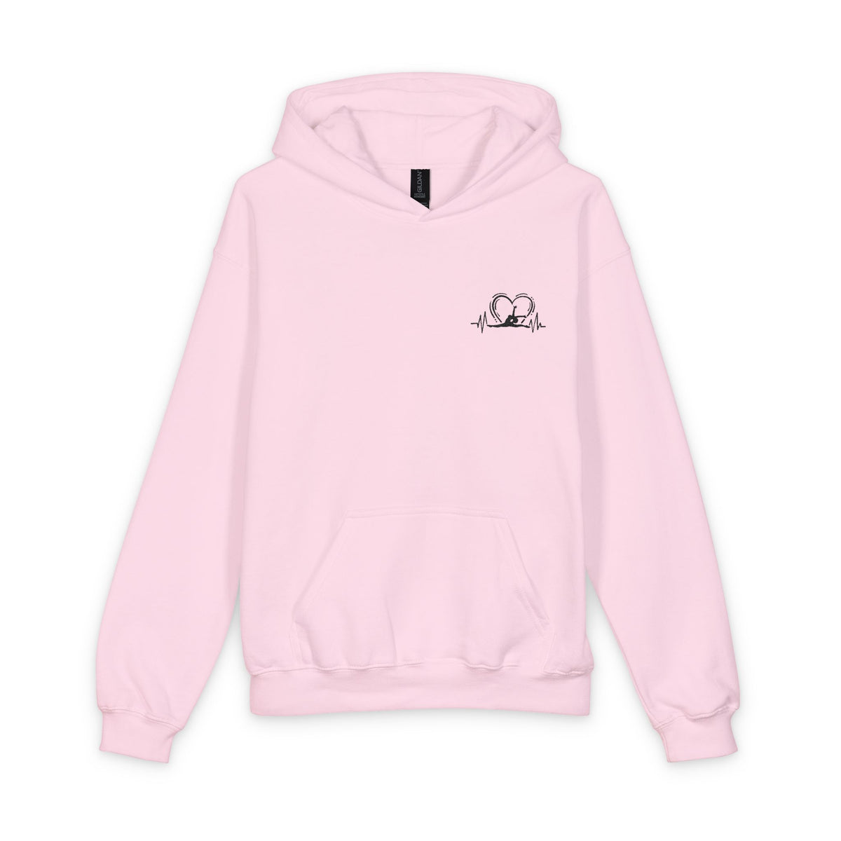 Youth Sweatshirt (Hoodie) - Gymnastics - Heartbeat