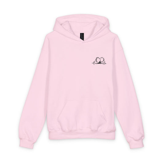 Youth Sweatshirt (Hoodie) - Gymnastics - Heartbeat