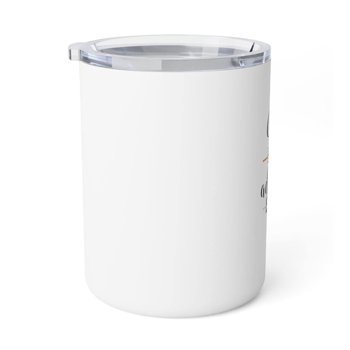 Insulated Coffee Mug, 10oz: Coffee because adulting is hard