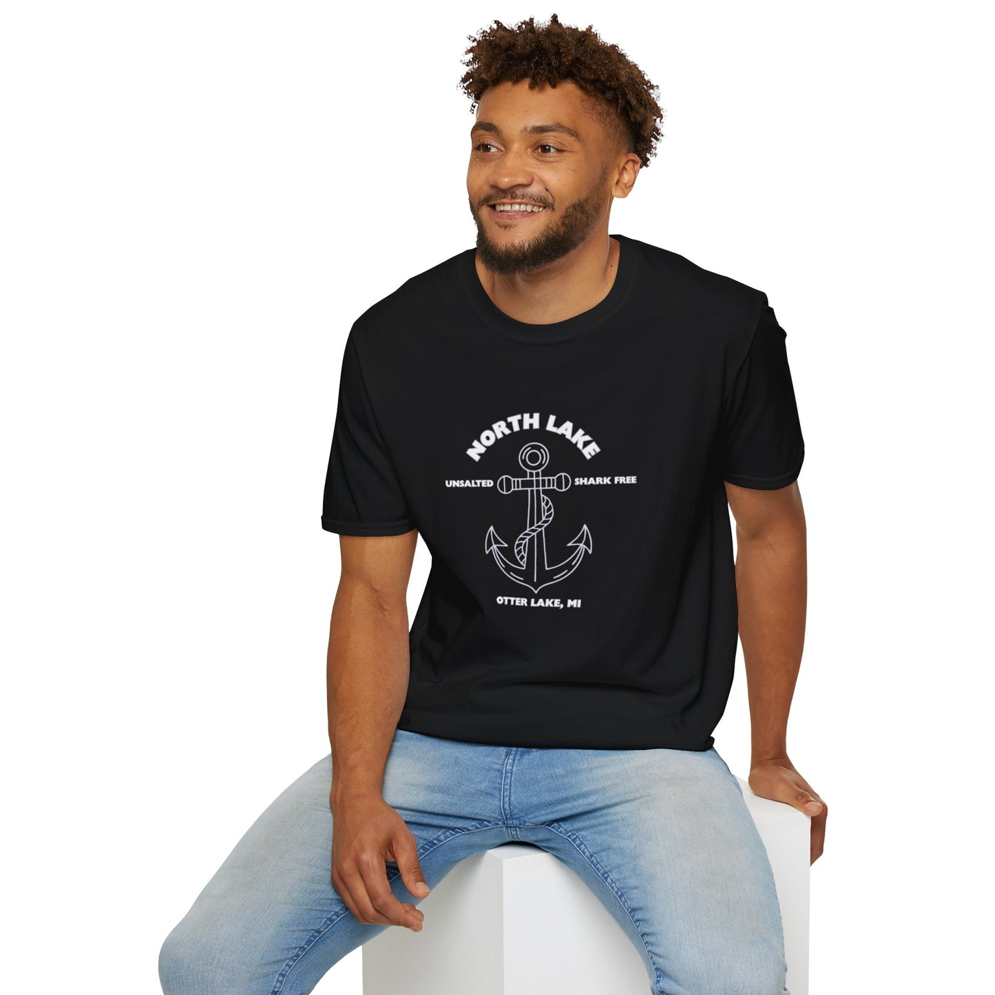 North Lake T-Shirt - Anchor Graphic