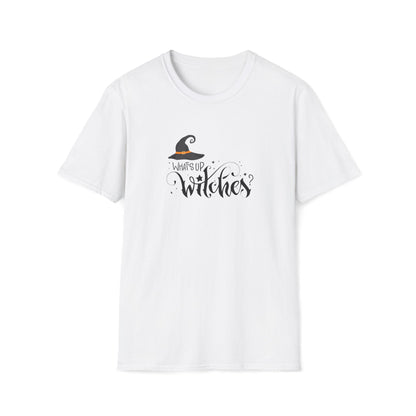 Unisex Short Sleeve T-Shirt – Halloween - What's Up Witches?