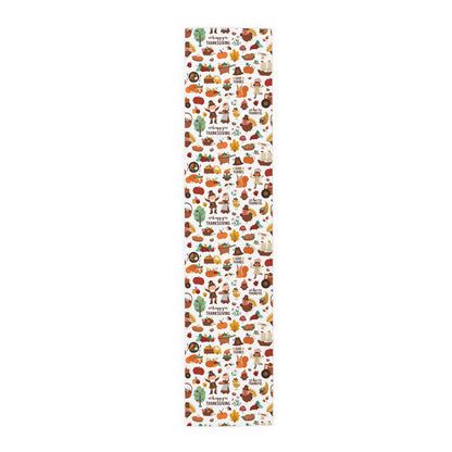 Table Runner — Thanksgiving Pilgrims