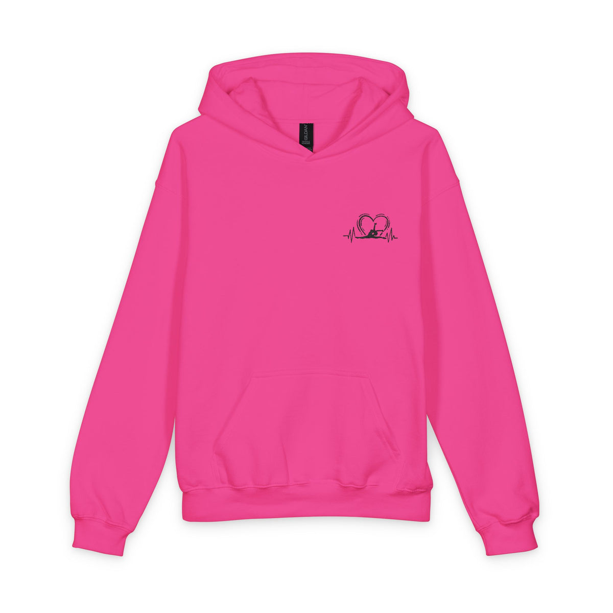 Youth Sweatshirt (Hoodie) - Gymnastics - Heartbeat