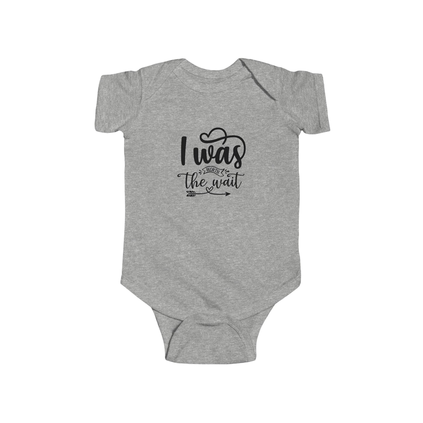 Infant Fine Jersey Onesie: Worth the wait onesie