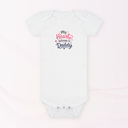Infant / Toddler Onesie® - My Heart belongs to Daddy