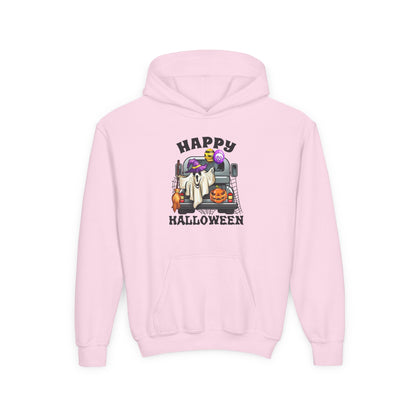 Youth Sweatshirt (Hoodie) - Halloween - Trunk or Treat, Happy Halloween