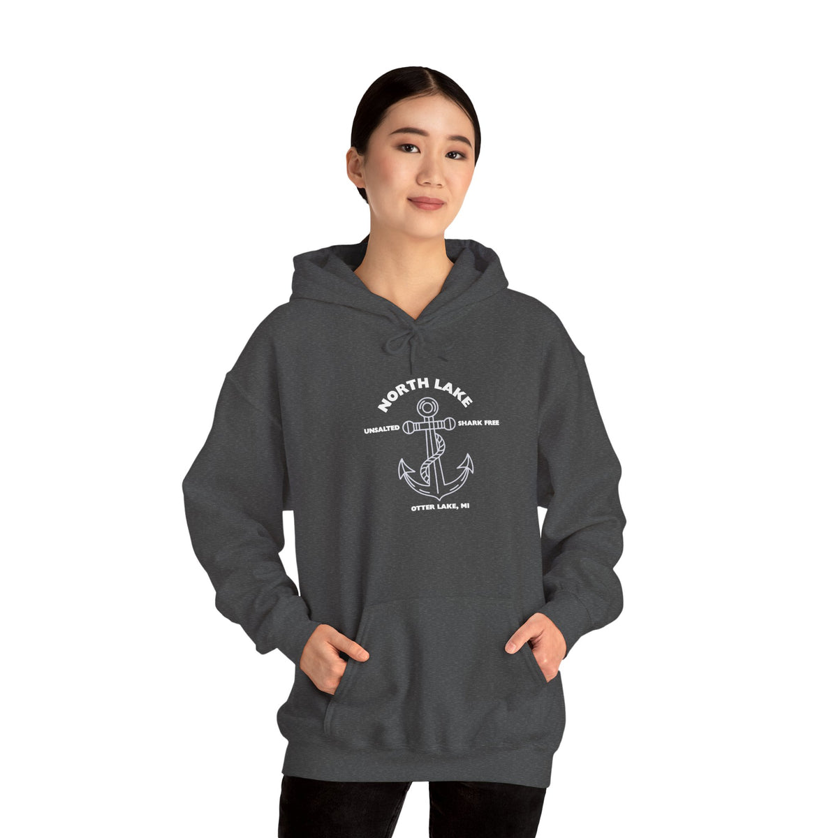 North Lake Sweatshirt (Hoodie) - Anchor Graphic
