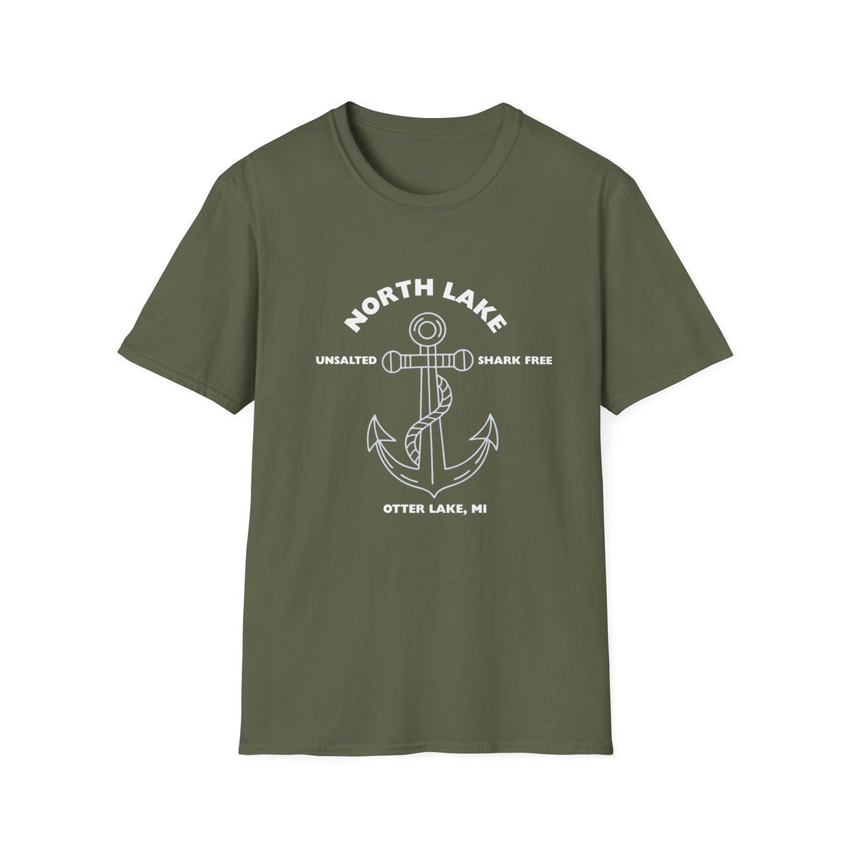 North Lake T-Shirt - Anchor Graphic