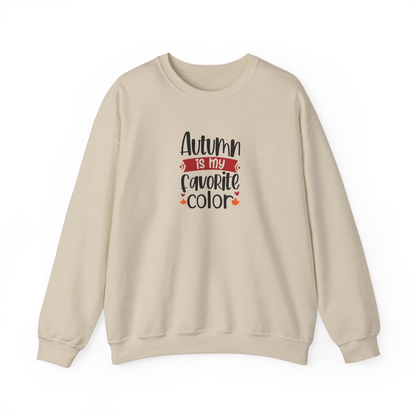 Unisex Heavy Blend™ Crewneck Sweatshirt: Autumn is my favorite color