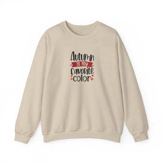 Unisex Heavy Blend™ Crewneck Sweatshirt: Autumn is my favorite color