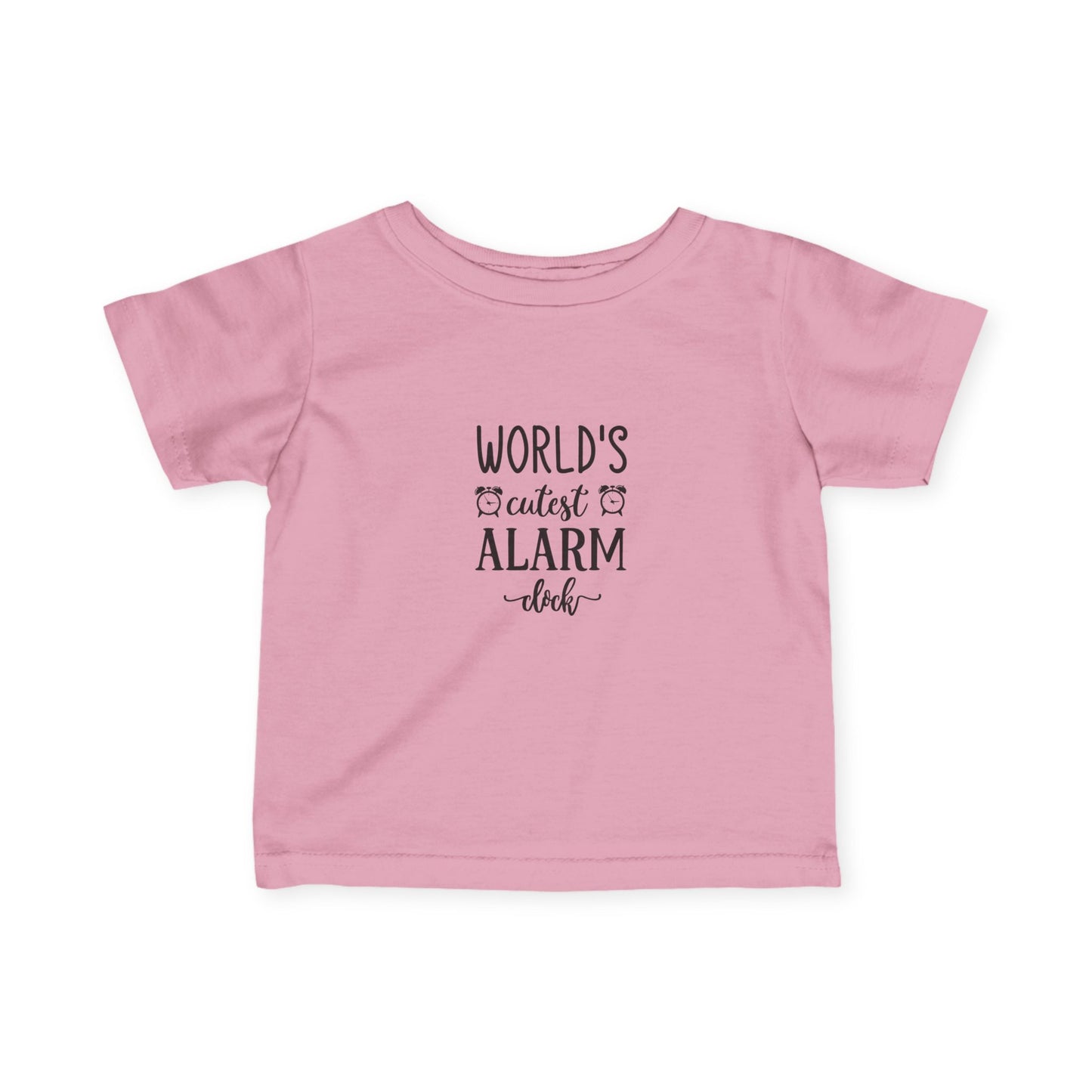 Infant T-shirt: Cutest alarm clock tshirt