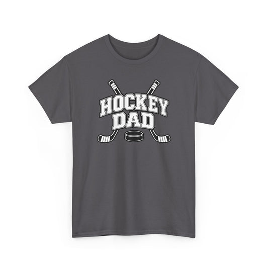 Hockey Dad T-Shirt — Personalized Player Name & Number | Travel Hockey Gift