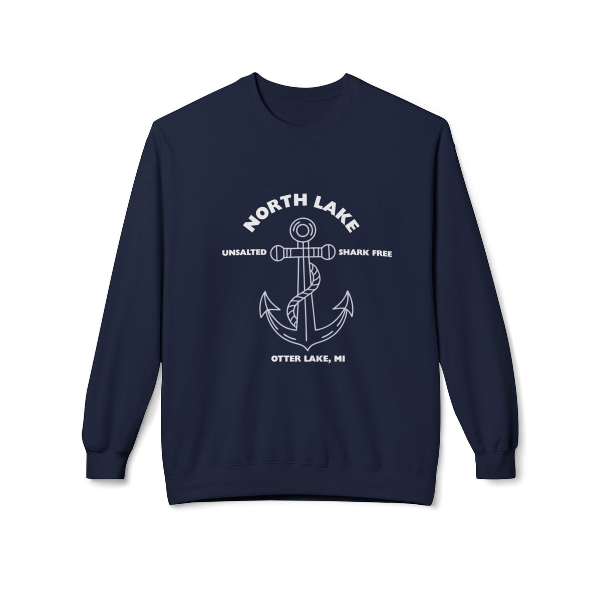 North Lake Sweatshirt (Crewneck) - Anchor Graphic