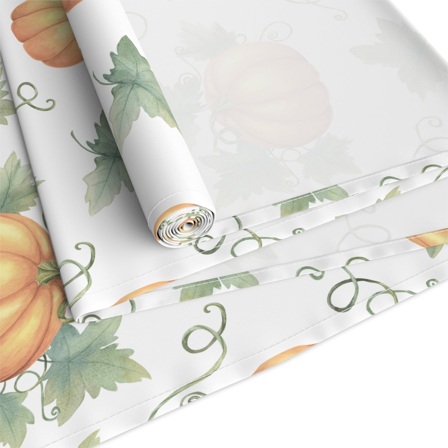 Table Runner (Cotton, Poly): Pumpkins