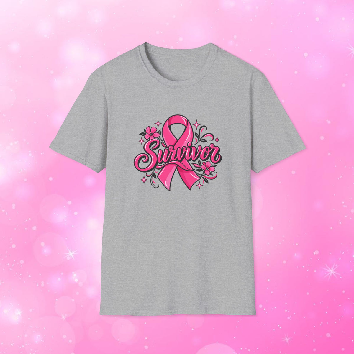 Unisex Short Sleeve T-Shirt – Breast Cancer - Survivor