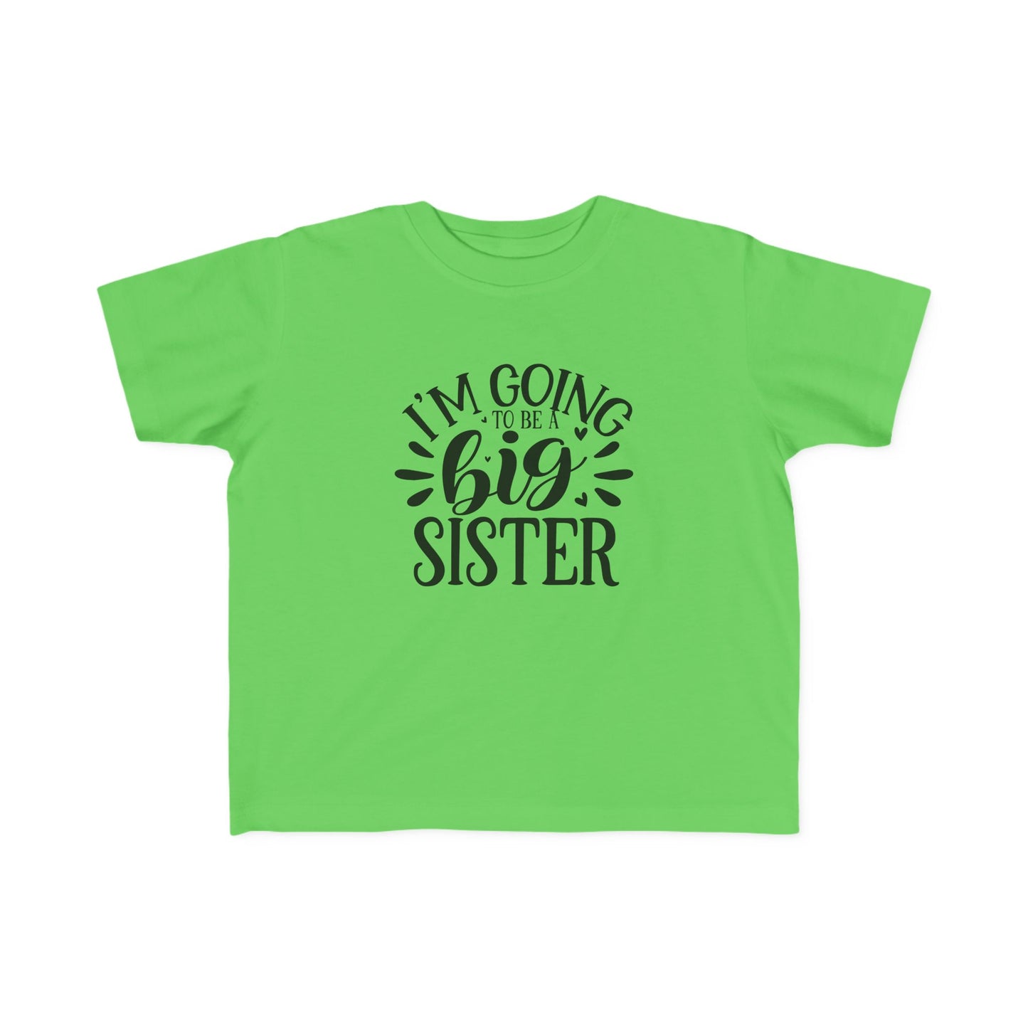 Toddler's Fine Jersey T-shirt: Big sister tshirt