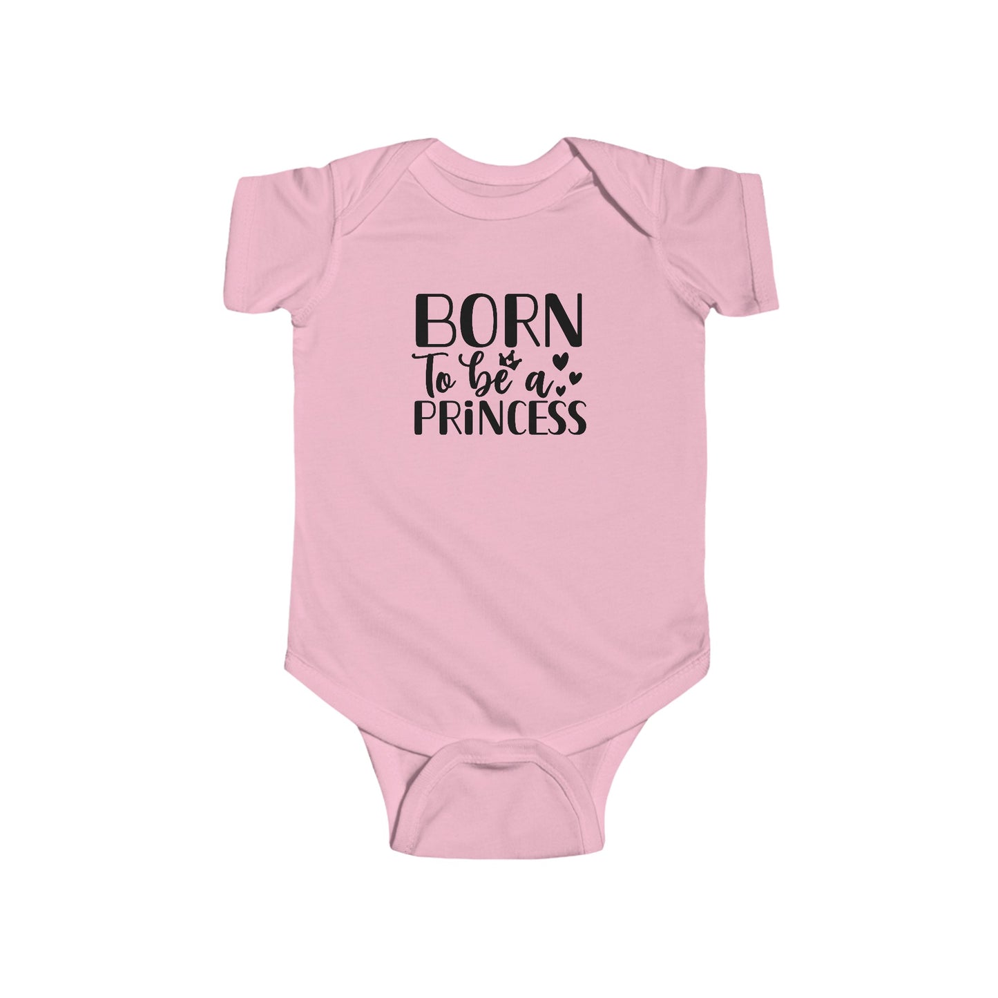 Infant Fine Jersey Onesie: Born to be a Princess