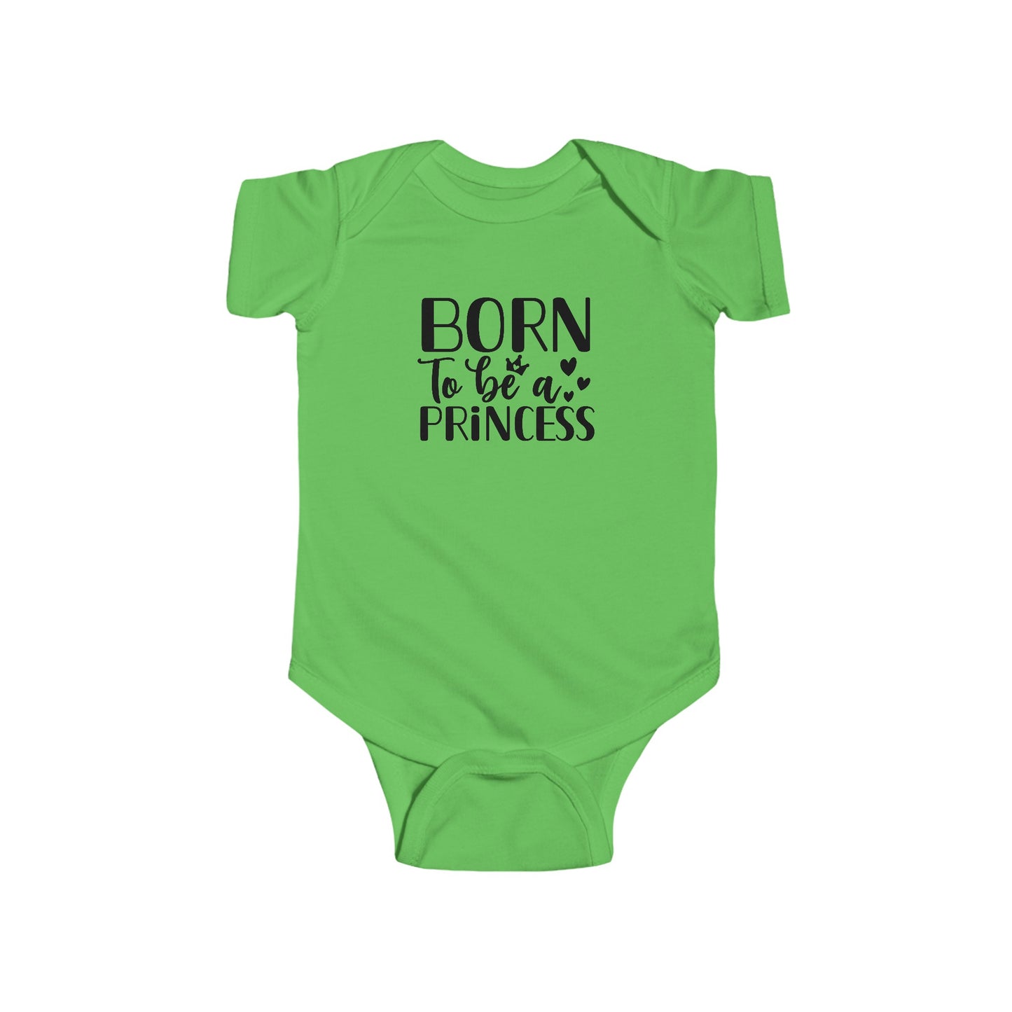 Infant Fine Jersey Onesie: Born to be a Princess