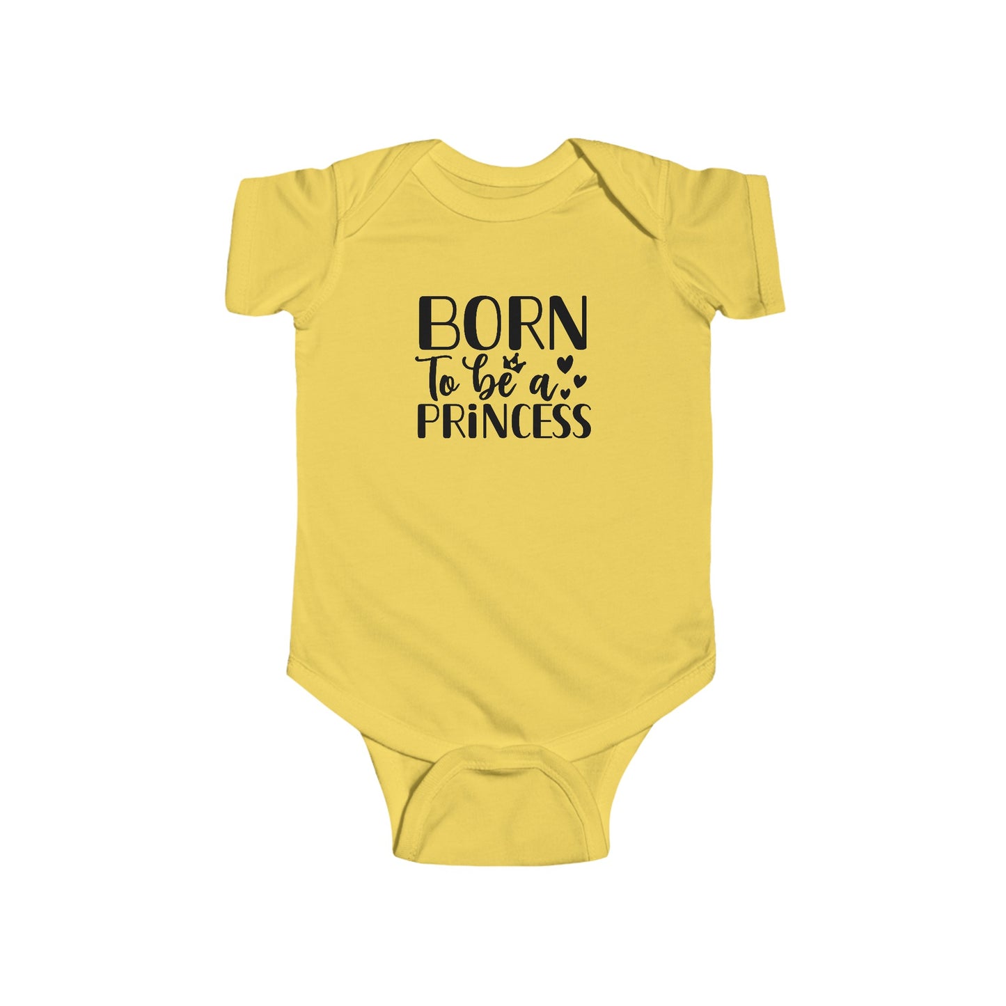 Infant Fine Jersey Onesie: Born to be a Princess