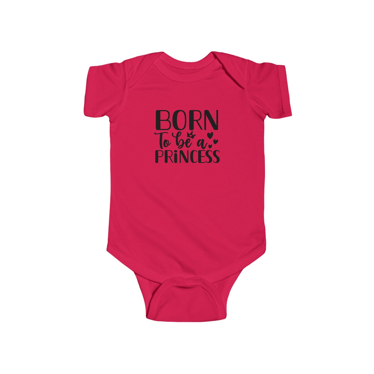 Infant Fine Jersey Onesie: Born to be a Princess