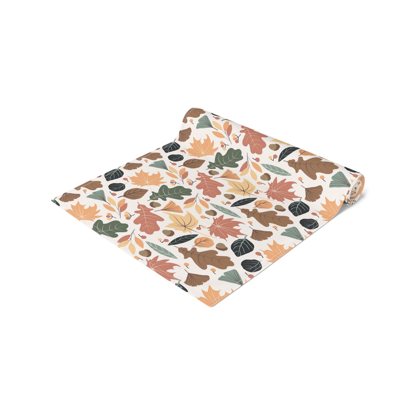 Table Runner (Cotton, Poly): Fall leaves
