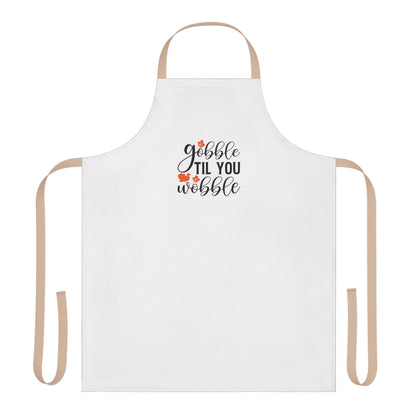 Thanksgiving Apron – “Gobble Til You Wobble”