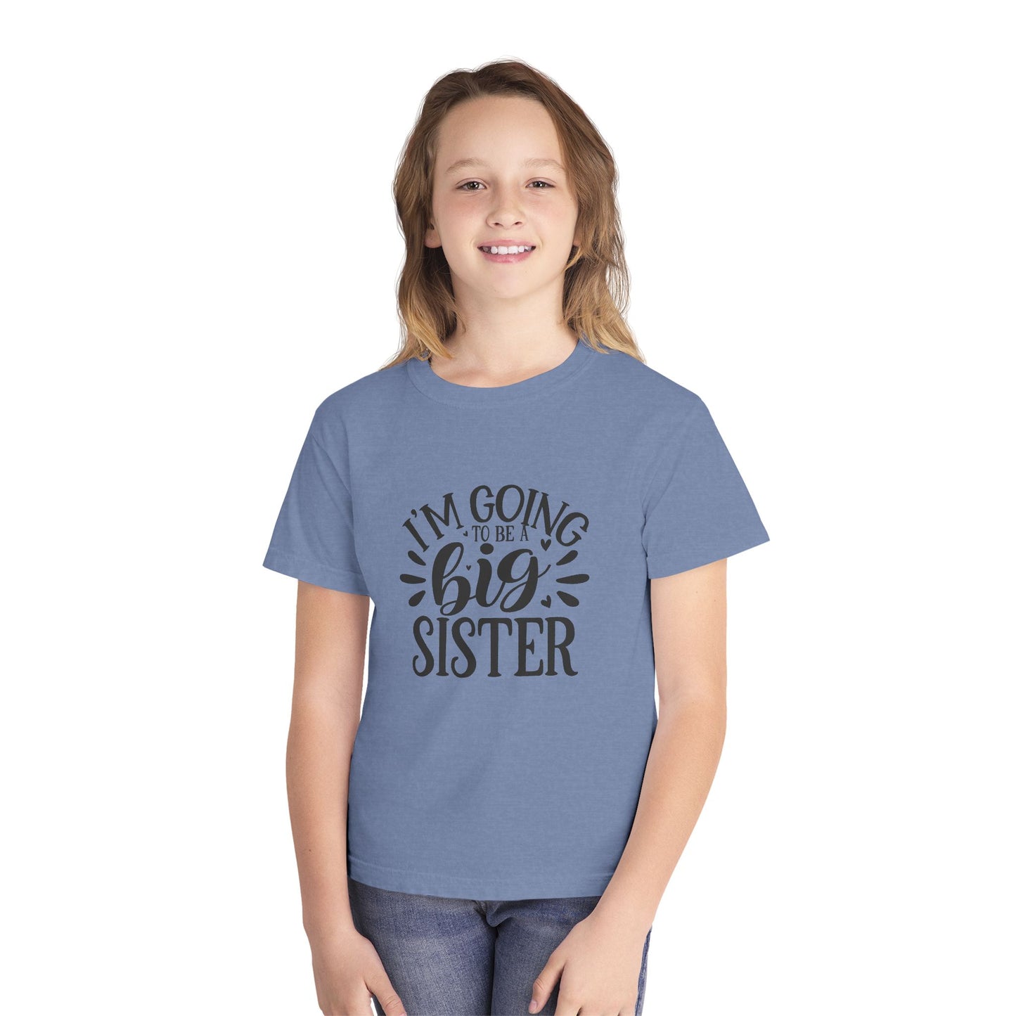 Youth Midweight TeeA: Big sister tshirt