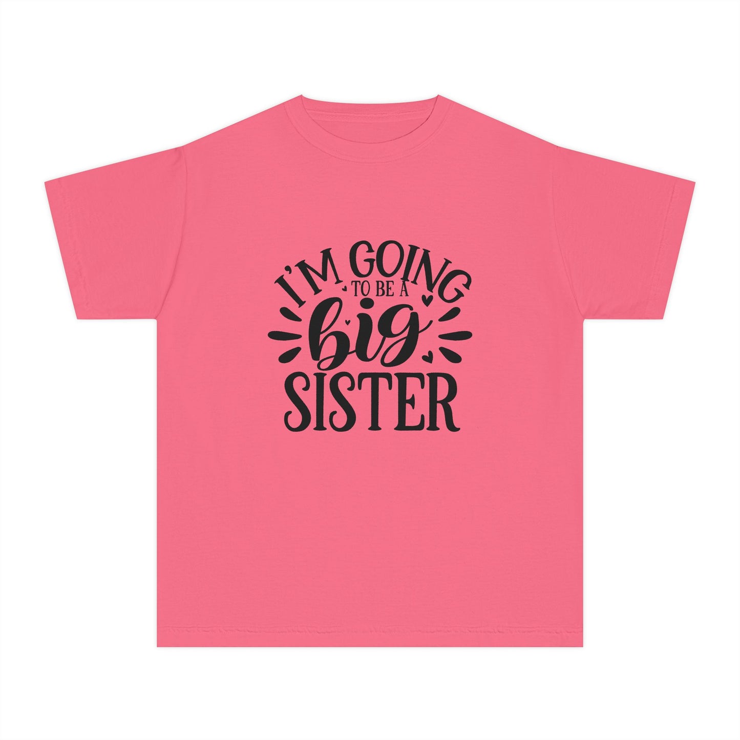 Youth Midweight TeeA: Big sister tshirt