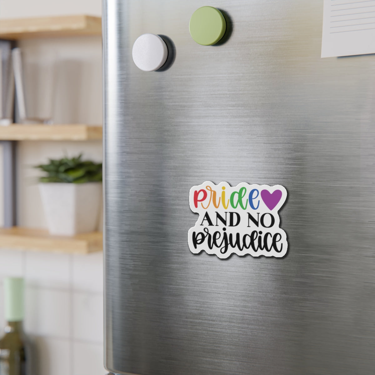 Die-Cut Magnet: Pride and No Prejudice