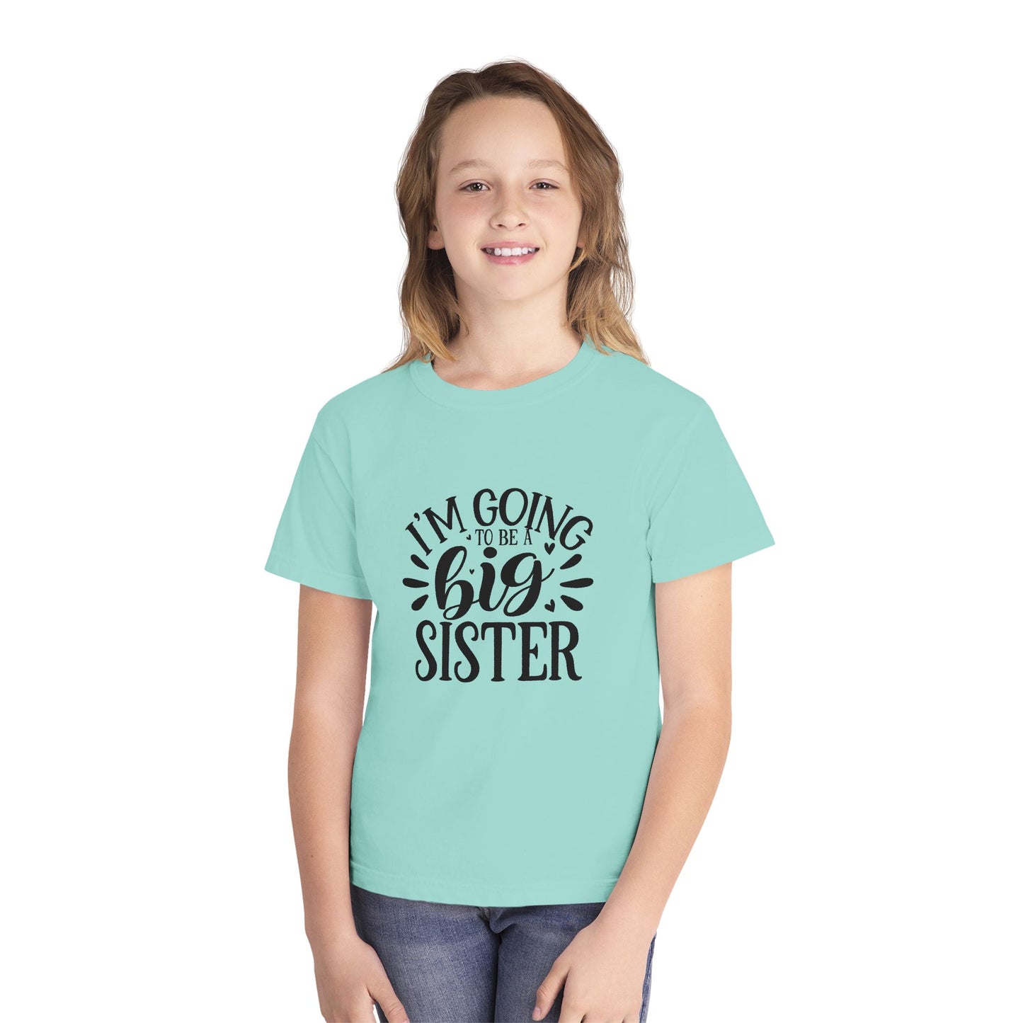 Youth Midweight TeeA: Big sister tshirt