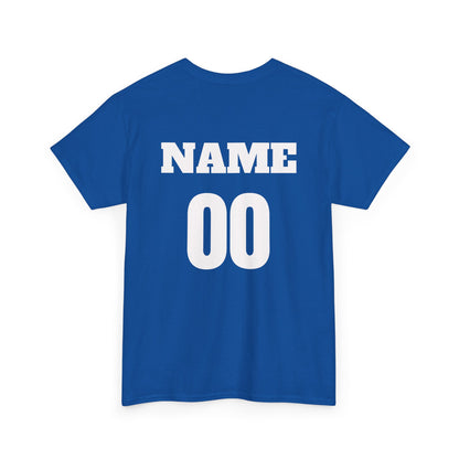 Hockey Dad T-Shirt — Personalized Player Name & Number | Travel Hockey Gift