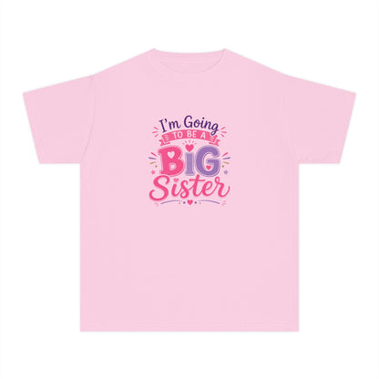 Youth T-Shirt — I'm Going to Be a Big Sister