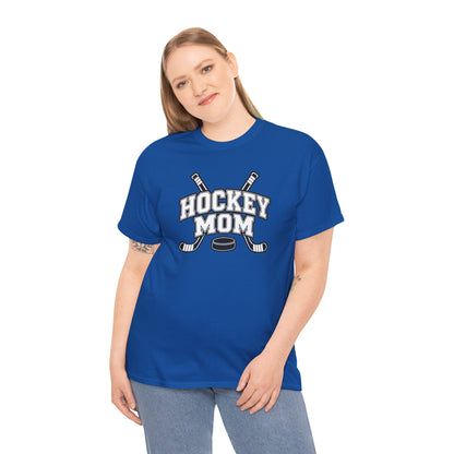 Hockey Mom T-Shirt — Personalized Player Name & Number | Travel Hockey Gift