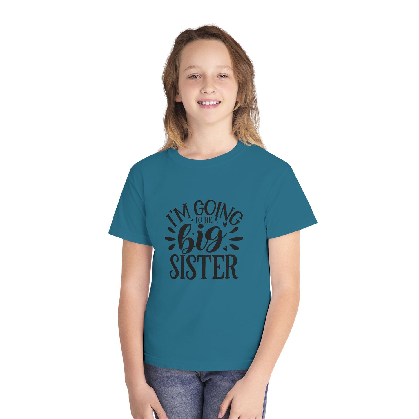 Youth Midweight TeeA: Big sister tshirt