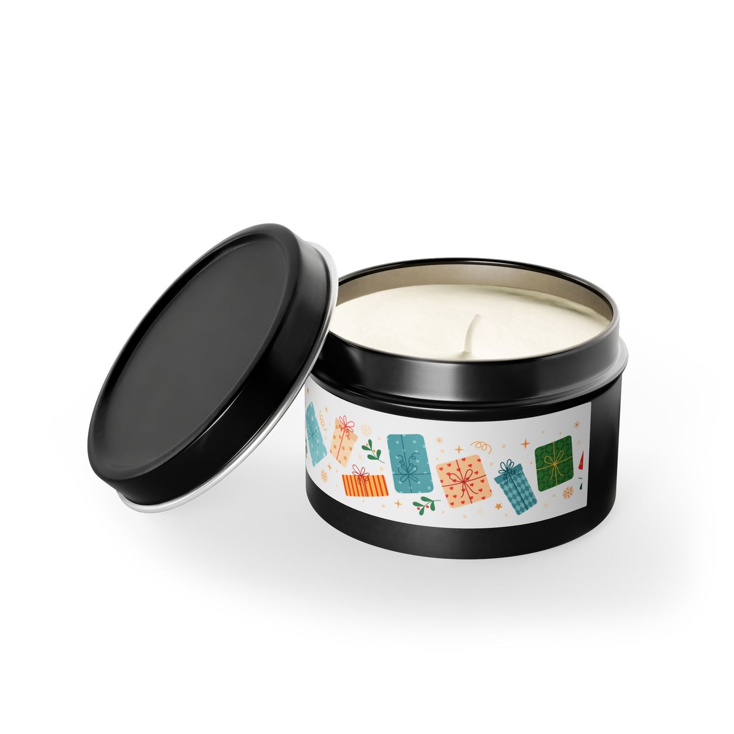 Tin Candles: Christmas packages