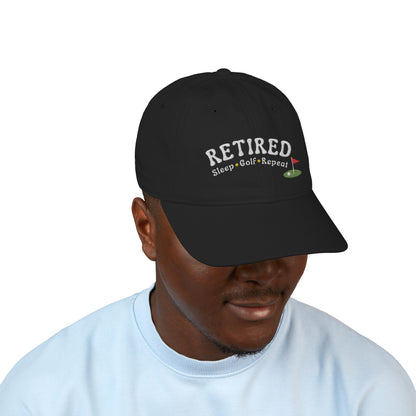 Baseball Cap - RETIRED - Sleep, Golf, Repeat
