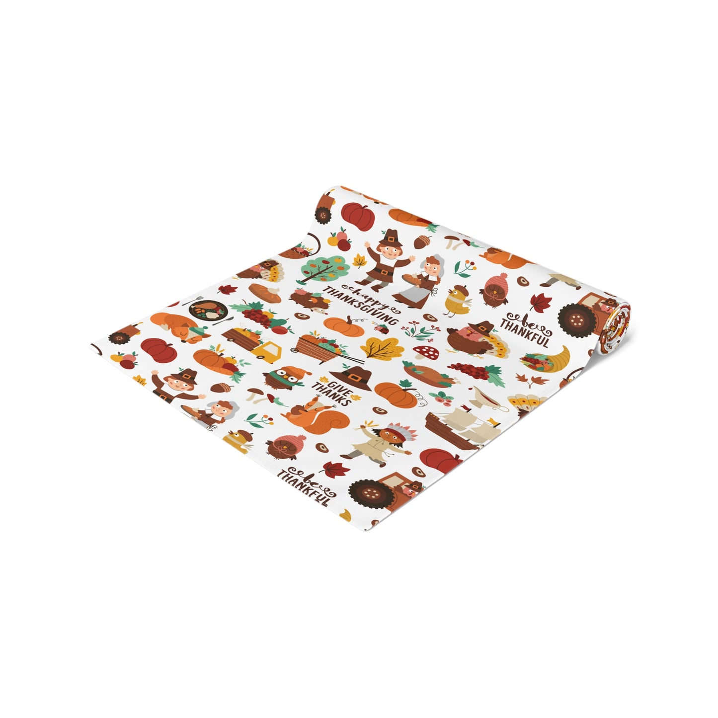 Table Runner — Thanksgiving Pilgrims