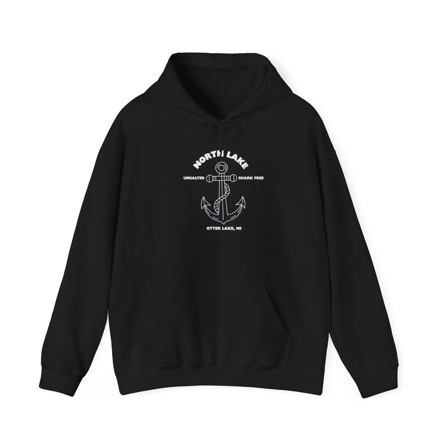 North Lake Hoodie Sweatshirt - Anchor Graphic