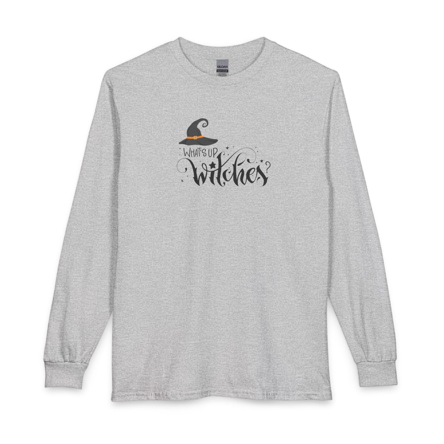 Unisex Long Sleeve T-Shirt - Halloween - What's Up Witches?