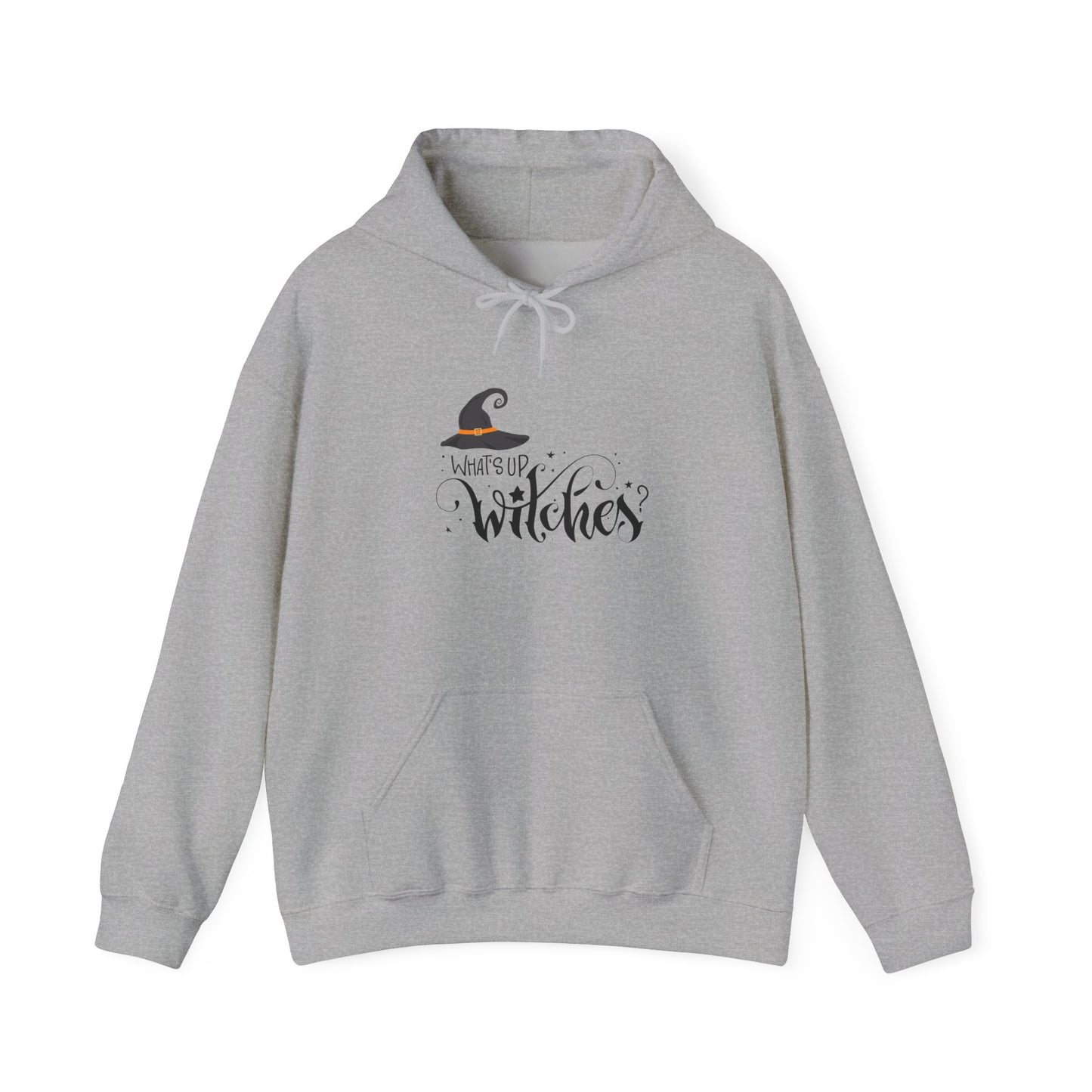 Unisex Heavy Blend™ Hooded Sweatshirt: What's up witches?