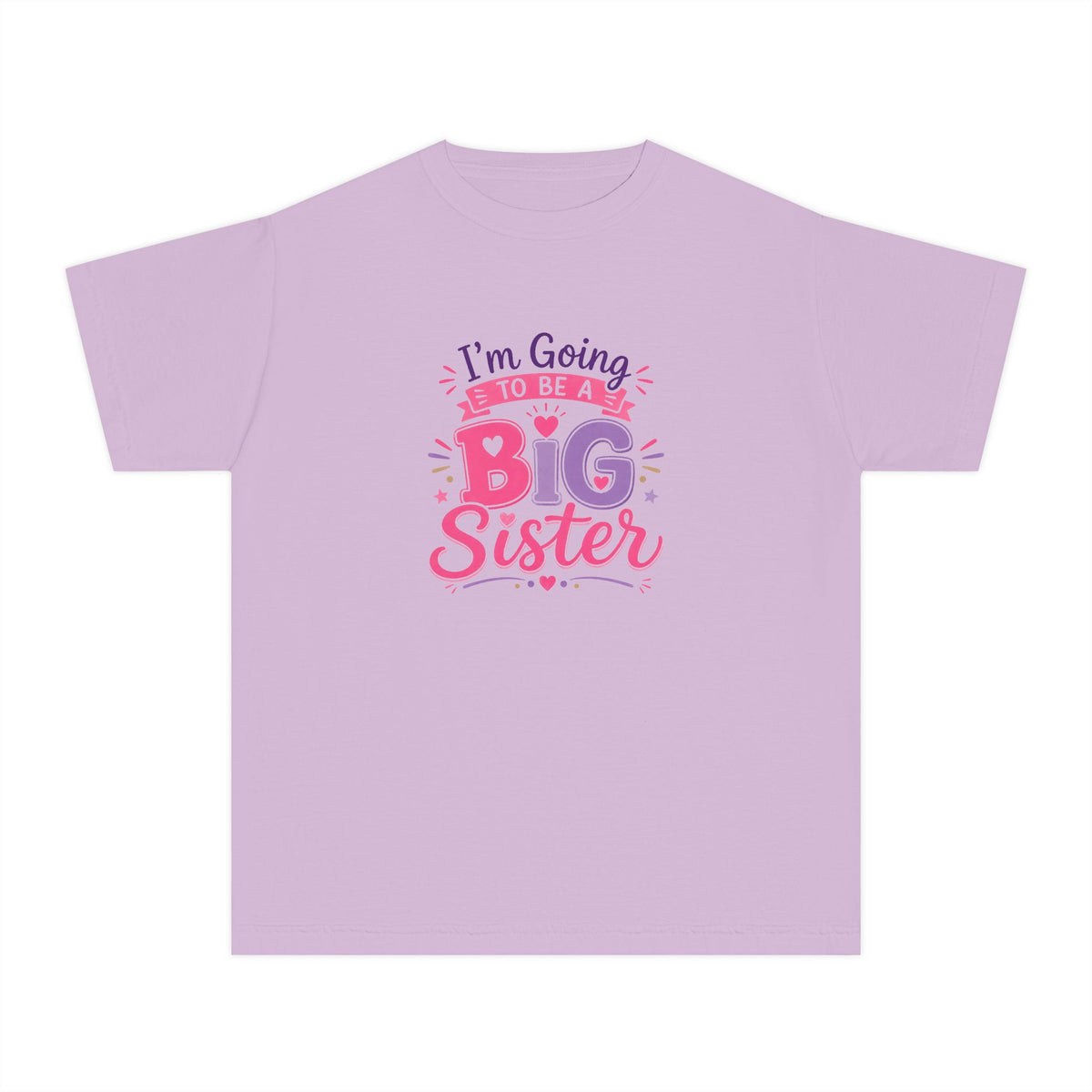 Youth T-Shirt — I'm Going to Be a Big Sister